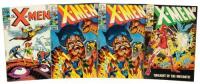 X-MEN Nos. 49, 51, 51, 52 * Lot of Four Comic Books