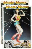 WITHDRAWN Wonder Woman Posters, Original Version, Thought Factory, 1977 * Lot of Two