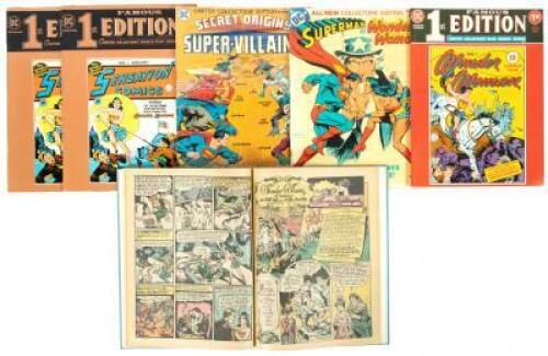 WITHDRAWN Lot of Six DC Treasury Editions Including Wonder Woman