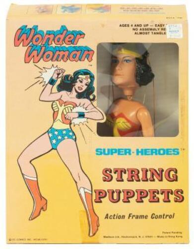 WITHDRAWN Wonder Woman "Super-Heroes String Puppet"