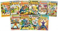 AVENGERS Nos. 100, 101, 102, 103, 104, 105, 106, 107, 108, 109 * Lot of Ten Comic Books