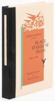 A Bibliography of the Black Sparrow Press 1966-1978.