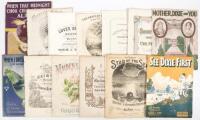 Collection of early American and imported sheet music