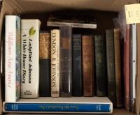 Fourteen miscellaneous volumes - two with the signature of Lady Bird Johnson