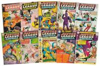 JUSTICE LEAGUE OF AMERICA Nos. 31, 32, 33, 34, 35, 36, 37, 38, 39 and 40 * Lot of Ten Comic Books