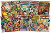 JUSTICE LEAGUE OF AMERICA Nos. 41, 42, 43, 44, 45, 46, 47, 48, 49 and 50 * Lot of Ten Comic Books