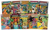 JUSTICE LEAGUE OF AMERICA Nos. 51, 52, 53, 54, 55, 56, 57, 58, 59 and 60 * Lot of Ten Comic Books