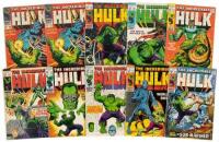 INCREDIBLE HULK Nos. 110, 110, 111, 112, 113, 114, 115, 116, 117, 118 * Lot of Ten Comic Books