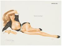 Vargas Girl - pin-up from January 1971 Playboy Magazine