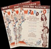 Sheet music for songs from the 1939 film The Wizard of Oz