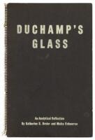 Duchamp's Glass: La mariée mise à nu par ses célibataires même. An Analytical Reflection