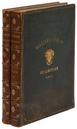 Catalogue of Paintings in the Private Collection of W.L. Elkins "Elstowe," Elkins, Montig. Co. PA.