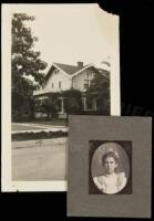 Snapshot of Ozcot and small portrait of Dorothy Rountree