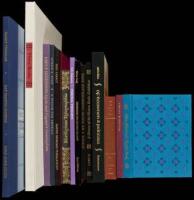 Fourteen volumes, most of which are bound by Mariana Blau and/or printed by Richard J. Hoffman