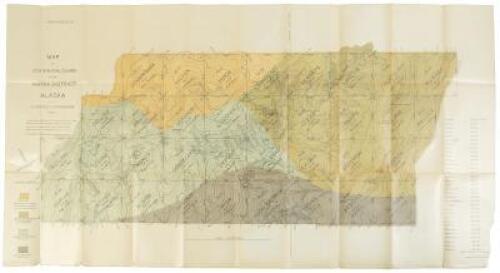 Map of Certain Coal Claims in the Kayak District Alaska - Clarence Cunningham Agent...