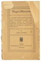 Negro Minstrels (cover title)