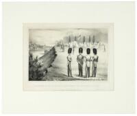 Encampment of the New England Guards, Smith's Hill Providence, July 1844