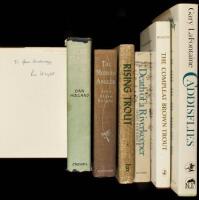 Seven works on angling, signed by the authors