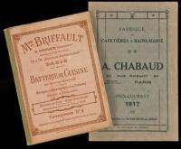 Two French culinary trade catalogues