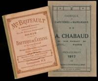 Two French culinary trade catalogues