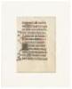 Illuminated Manuscript Leaf from A Book Of Hours - 3