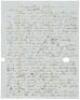 Letter thanking an Ohio women abolitionists for support of his Canadian Underground Railroad &ldquo;station&rdquo;; explaining his work feeding, clothing and teaching hundreds of newly-arrived Black &ldquo;fugitives&rdquo;