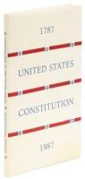 Constitution of the United States Published for the Bicentennial of its Adoption in 1787