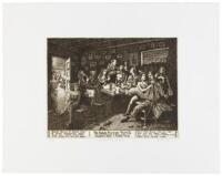 A Rake's Progress: The Life and Times of Rafael Perez - suite of four etchings