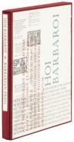 Hoi Barbaroi: A Quarter Century at Barbarian Press