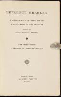 A Soldier-Boy's Letters, 1862-1865. A Man's Work in the Ministry