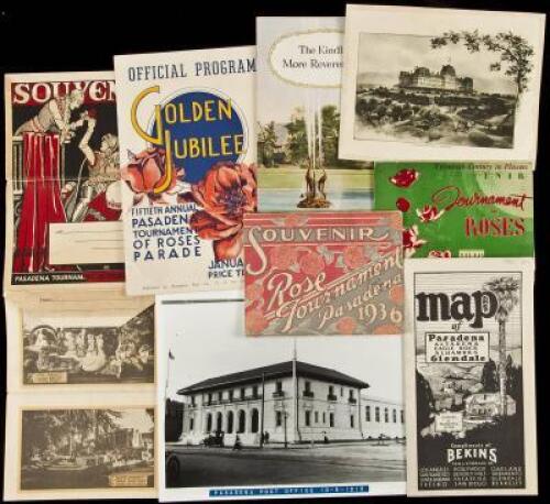 Ephemera archive from Pasadena