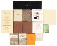 Fourteen miniature books from various presses (P-Z)