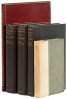 Three works in five volumes printed by D.B. Updike