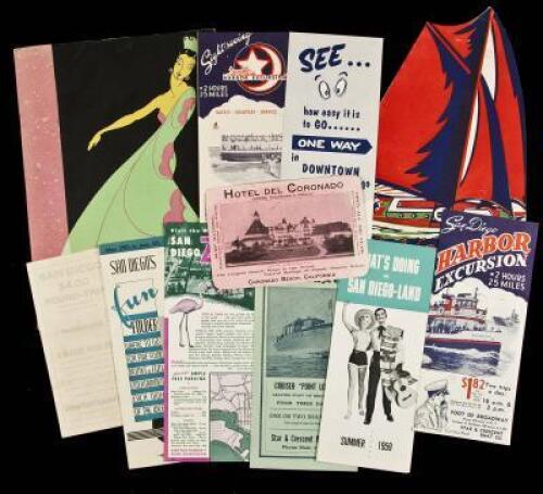 Ephemera archive from San Diego