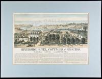 Advertising broadside for the Riverside Hotel, Santa Cruz, California