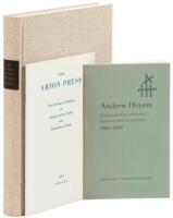 Bibliography of The Arion Press