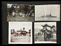 Album of approximately 197 snapshot photographs of a Chinese family in San Francisco