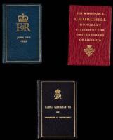 Three miniature books by or about Winston S. Churchill