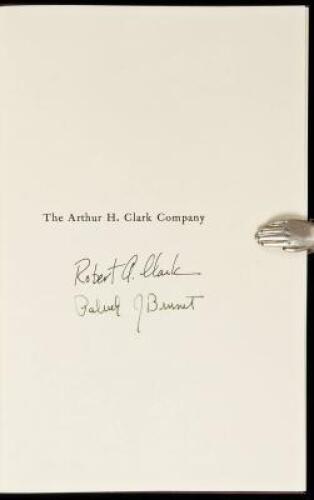 The Arthur H. Clark Company: A Bibliography and History, 1902-1992