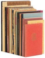Nineteen volumes printed for the Roxburghe Club of San Francisco