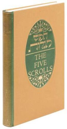 The Five Scrolls: Hebrew Texts, English Translations, Introductions, and New Liturgies