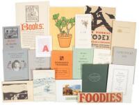 Collection of fine press and related ephemera