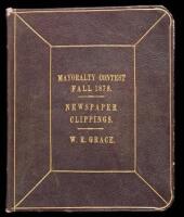 Mayorality Contest Fall 1878. Newspaper Clippings. W.R. Grace (cover title)