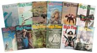 Forty-six issues of High Times - including number 1