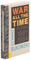 War All the Time: Poems 1981-1984 - Photographer's Copy