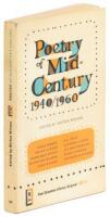 Poetry of Mid-century: 1940-1960