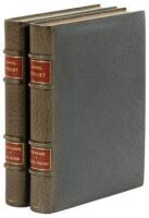 Two finely bound Proust volumes