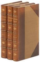 The Life and Opinions of Tristram Shandy, Gent. Complete in Three Volumes with A Life of the Author Written by Himself