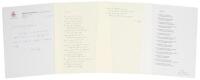 Oneness - original manuscript poem