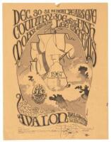 Country Joe & the Fish / Moby Grape / Lee Michaels - New Years Eve at Avalon Ballroom